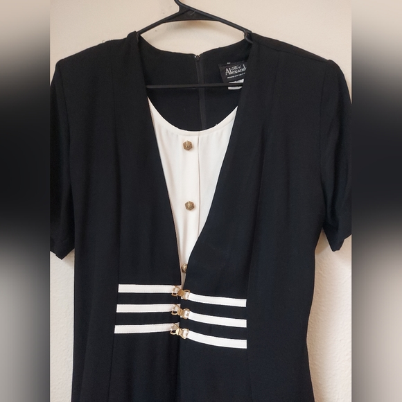 Vintage 80s Tori Alexander Business Dress Size 8 - Picture 12 of 12